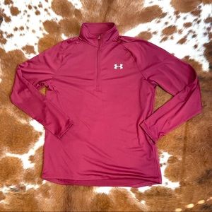 Under Armour Mens Half Zip Pullover, Medium